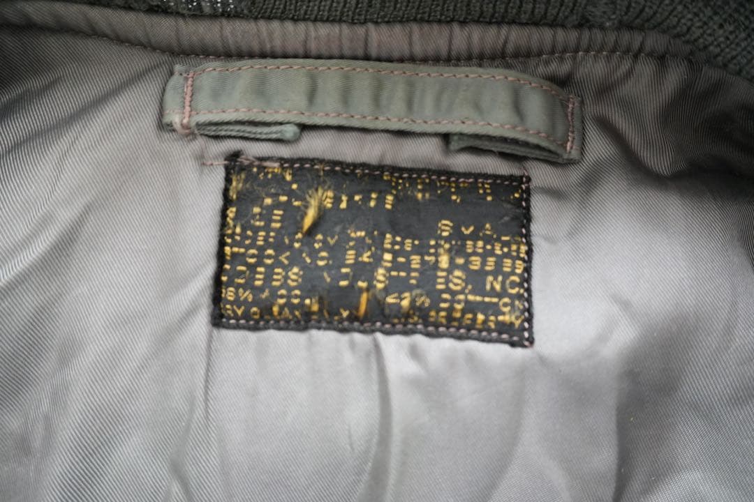 【レア】 50s DOBBS社製 MA-1 Sサイズ 米軍実物