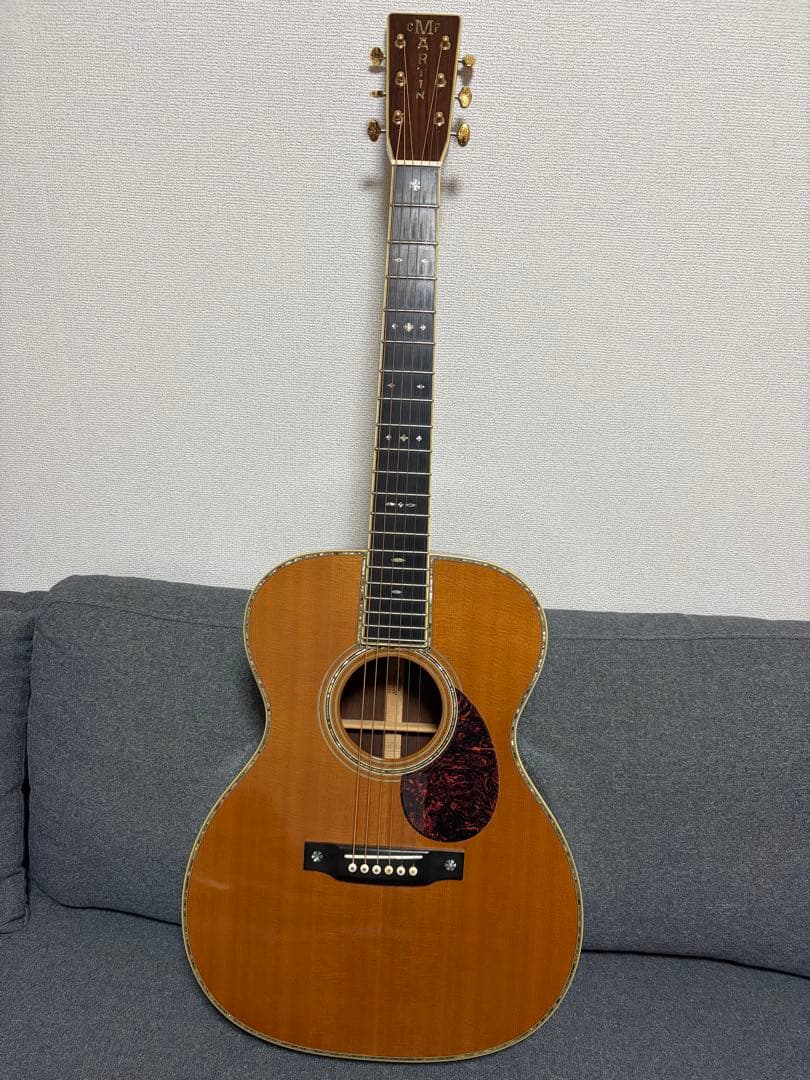 超希少彫刻ペグ】Martin OM-42