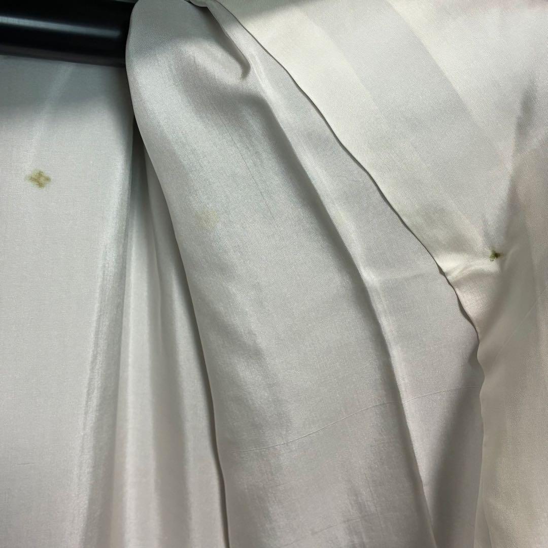 D153 郡上紬 格子柄 チェック 正絹 着物 袷 美品 - メルカリ