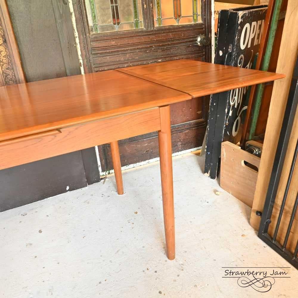 S*y様 L3705-31 北欧ヴィンテージ ダイニングテーブル ドローリーフテ