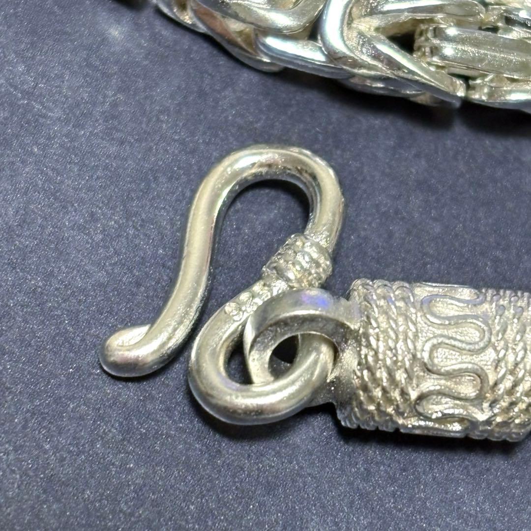 US輸入 ドラゴンチェーンネックレス ヴィンテージ チベット 925刻印