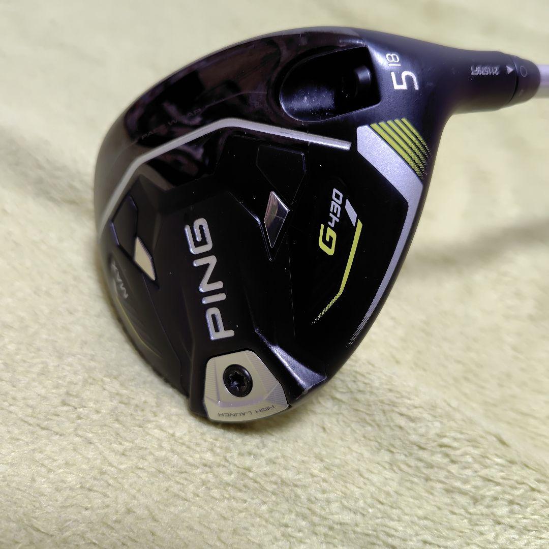 PING　FW　G430HL MAX 5W 45 フェアウェイウッド G430HL(右用 MAX): アウトレットゴルフクラブ