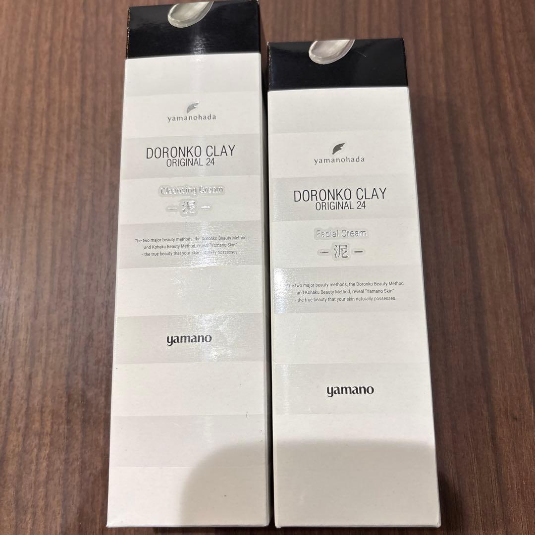 ヤマノ肌 ドロンコ24 クレンジングクリーム＆フェイシャルクリーム ヤマノ肌クレオリ24 クレンジングクリーム - 山野愛子どろんこ美容