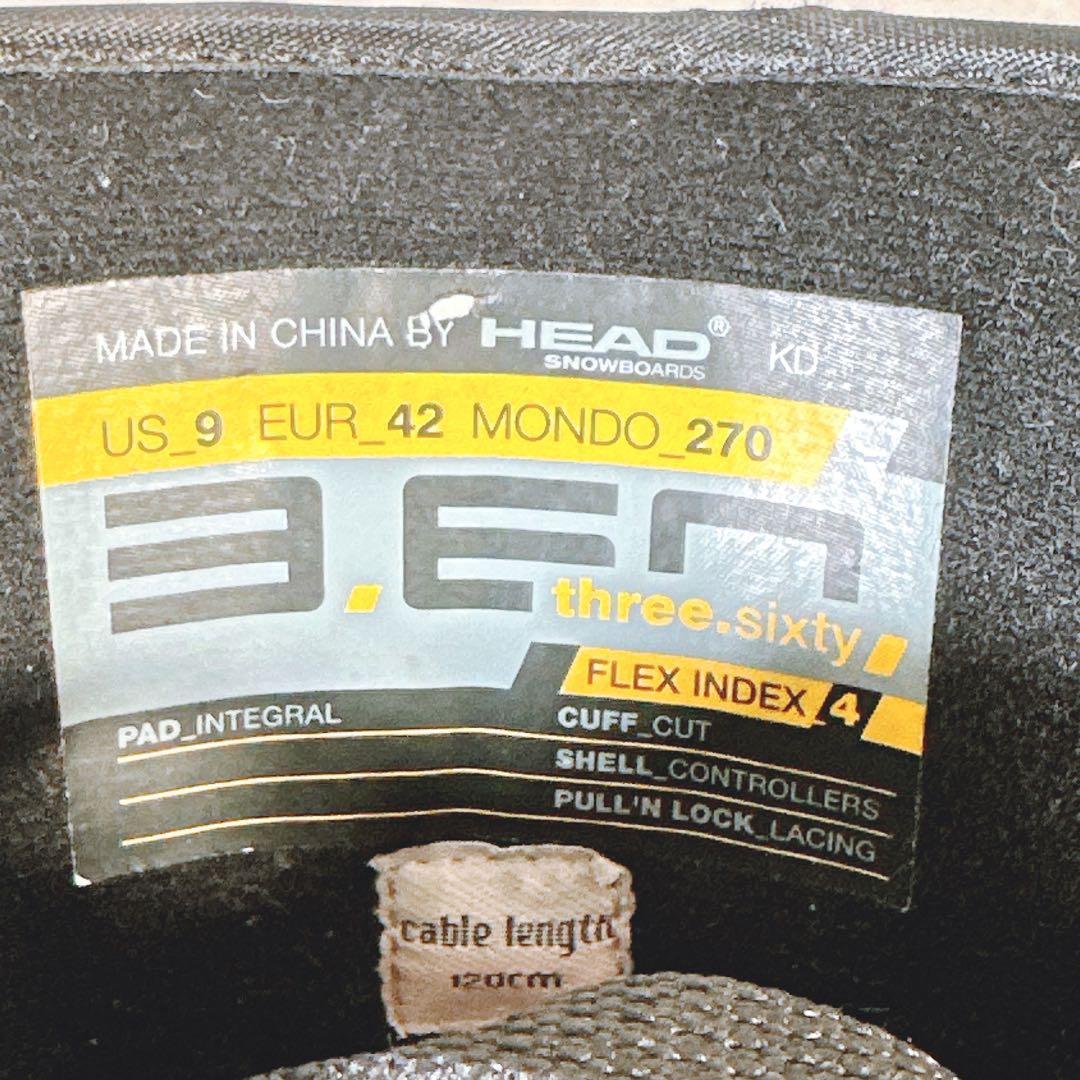 豪華 BURTON バートン スノーボード 3点セット HEAD 27cm