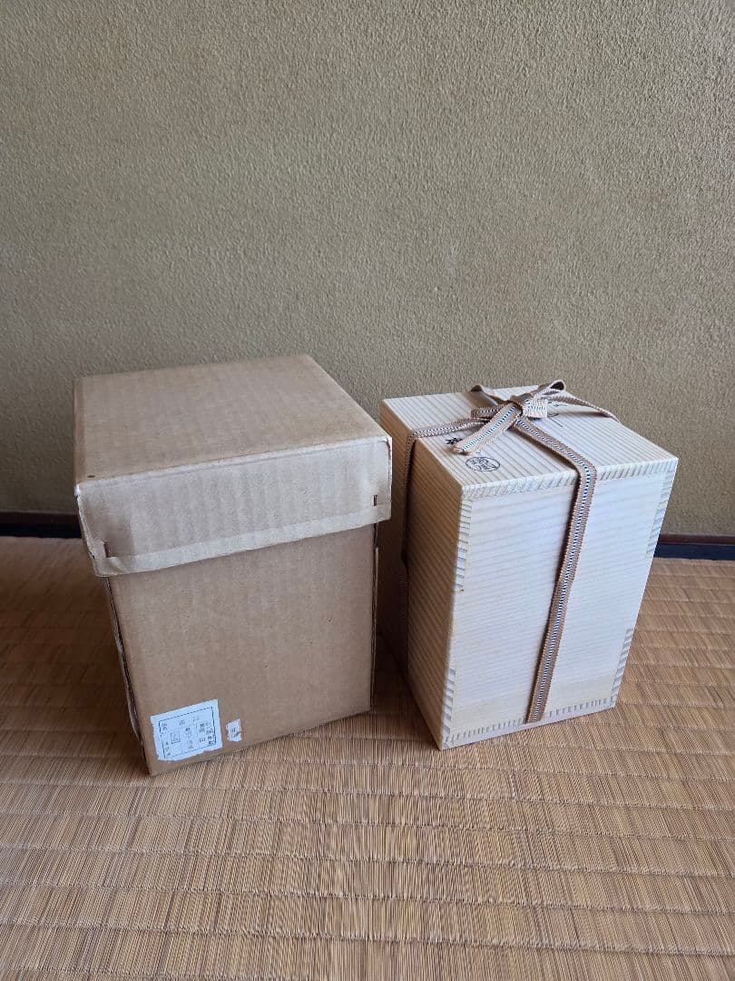 湯沸 義山 山下璃風作 未使用 ガラス 耐熱 湯沸かし 湯沸 義山 山下璃