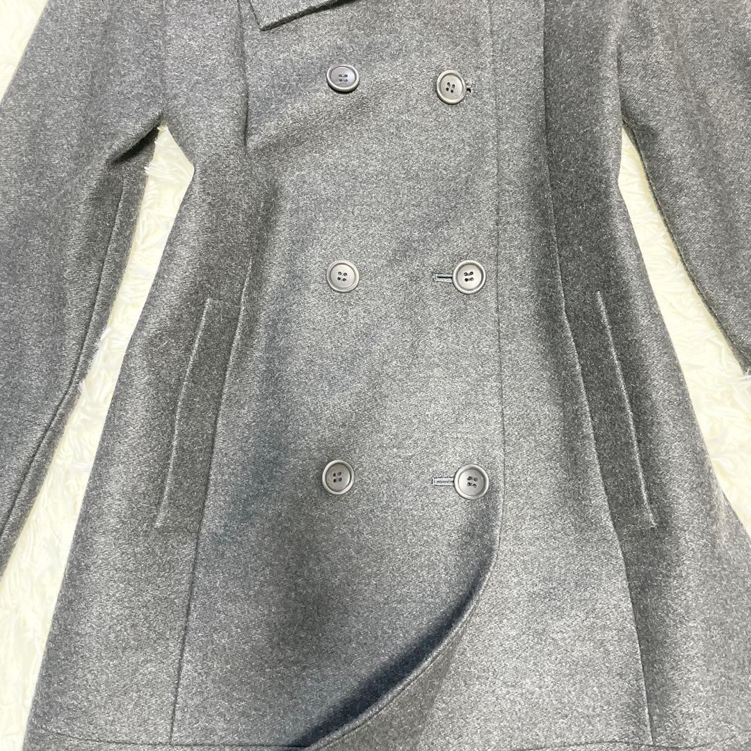 131【極美品】希少 theory セオリー コート ダブル ウール混 - メルカリ