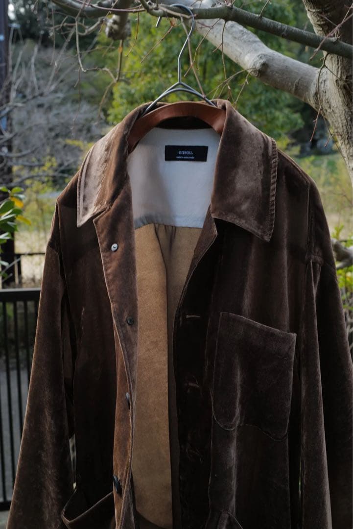 山*勇様 極美品 ensou. Summer Velvet Coverall エ - メルカリ