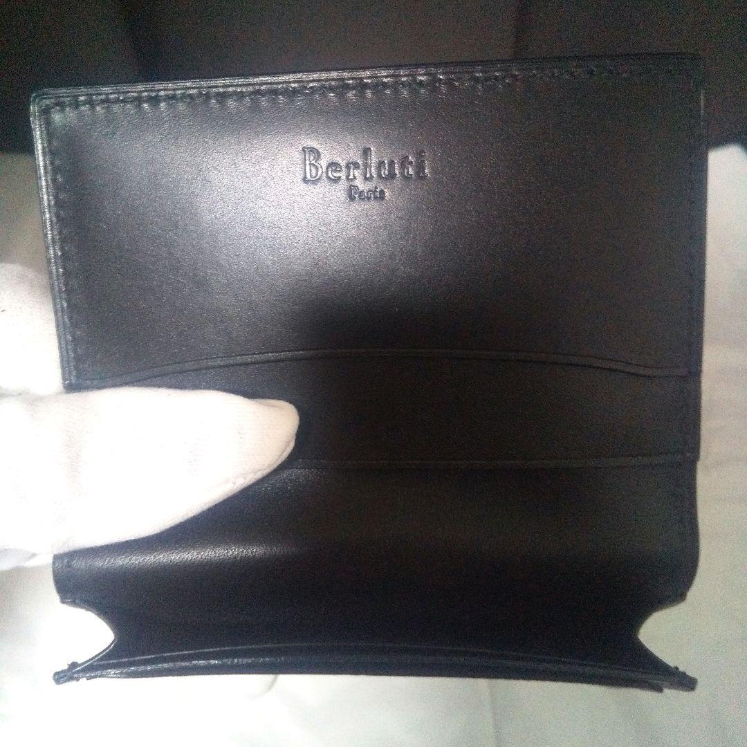 ベルルッティBERLUTI 名刺入れ インブイア スクリットレザーカードホルダー