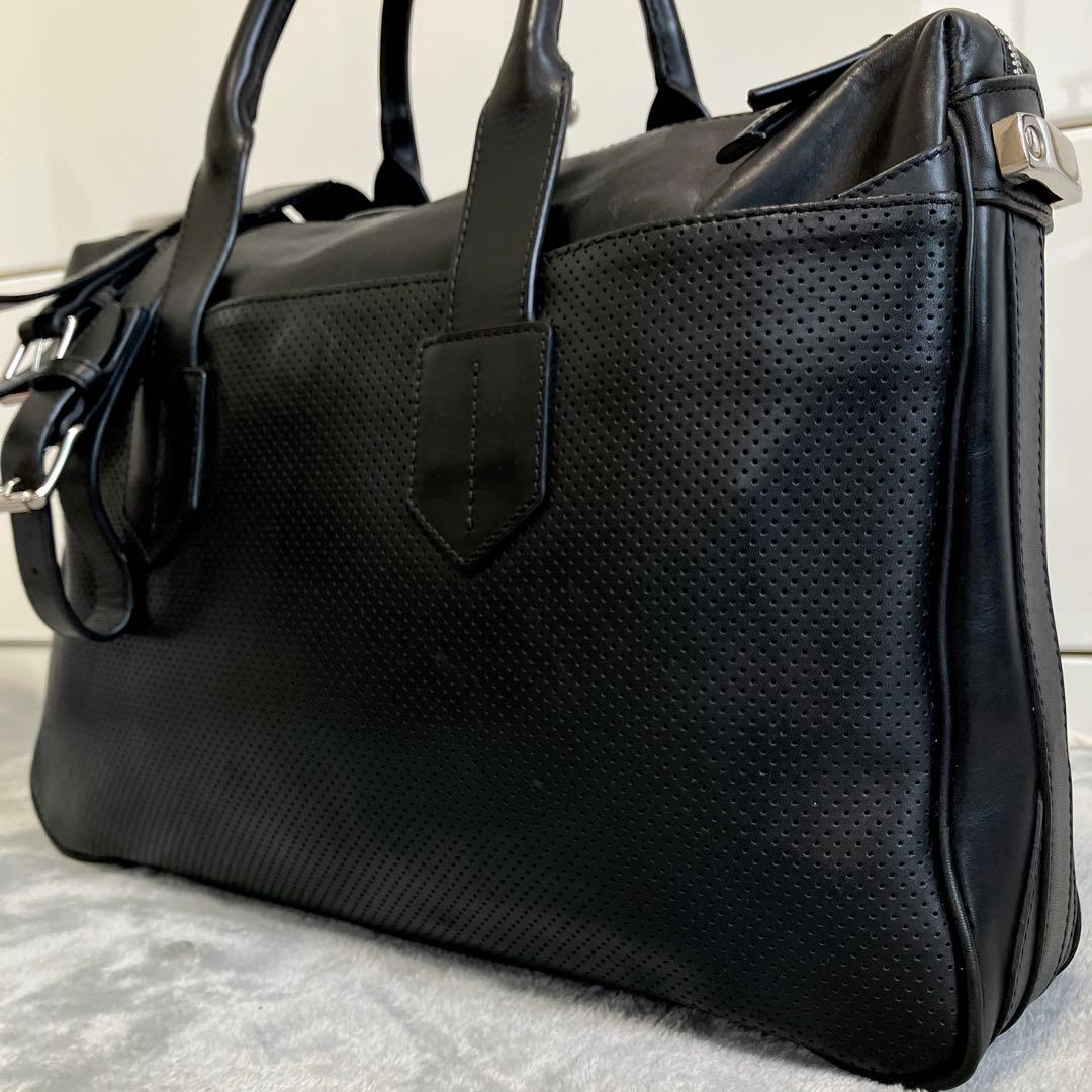 マッキントッシュロンドン×ビルアンバーグ パンチング 2way ビジネス