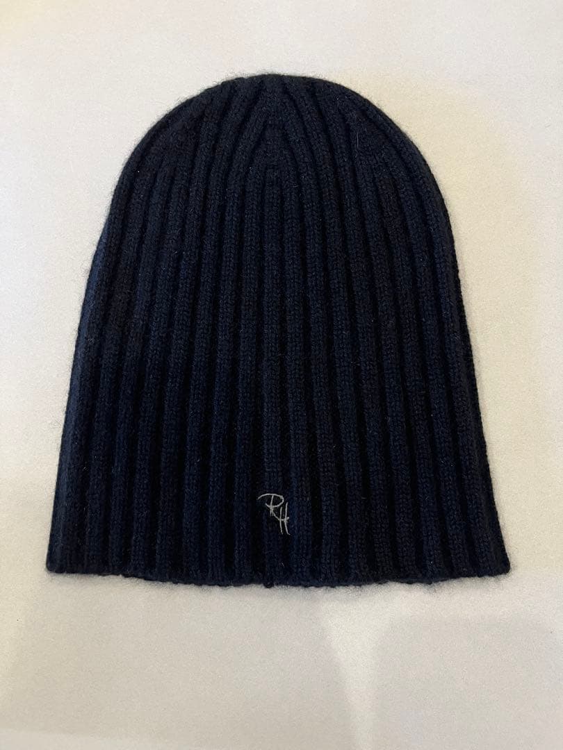 ロンハーマン カシミヤニット ビーニー ブラック - メルカリ