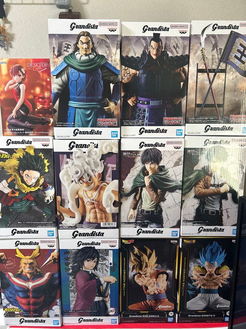 グランディスタプライズフィギュアまとめ売り 13個セット - メルカリ