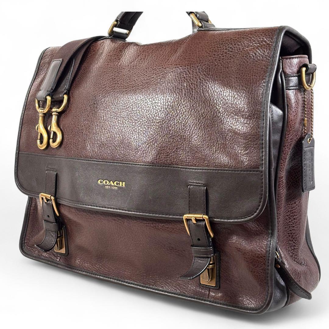 コーチ F71333 ショルダーバック メッセンジャー レザー ブラウン コーチ F71333 ショルダーバック メッセンジャー レザー ブラウン