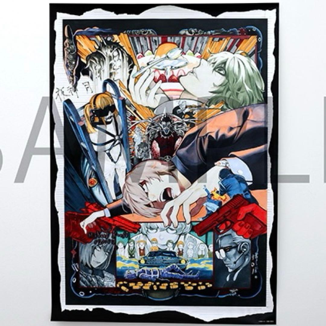 デスノート展 B2ポスター 小畑健先生描き下ろし 未開封 DEATHNOTE