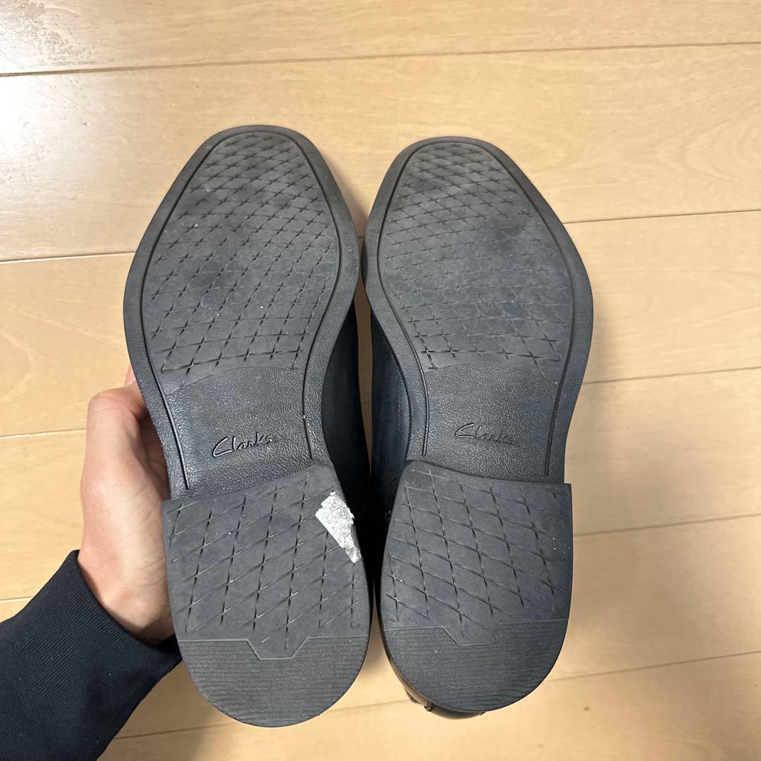 Clarks ブラック サイドゴアブーツ　値下げ可能　26.5cm 27.0cm