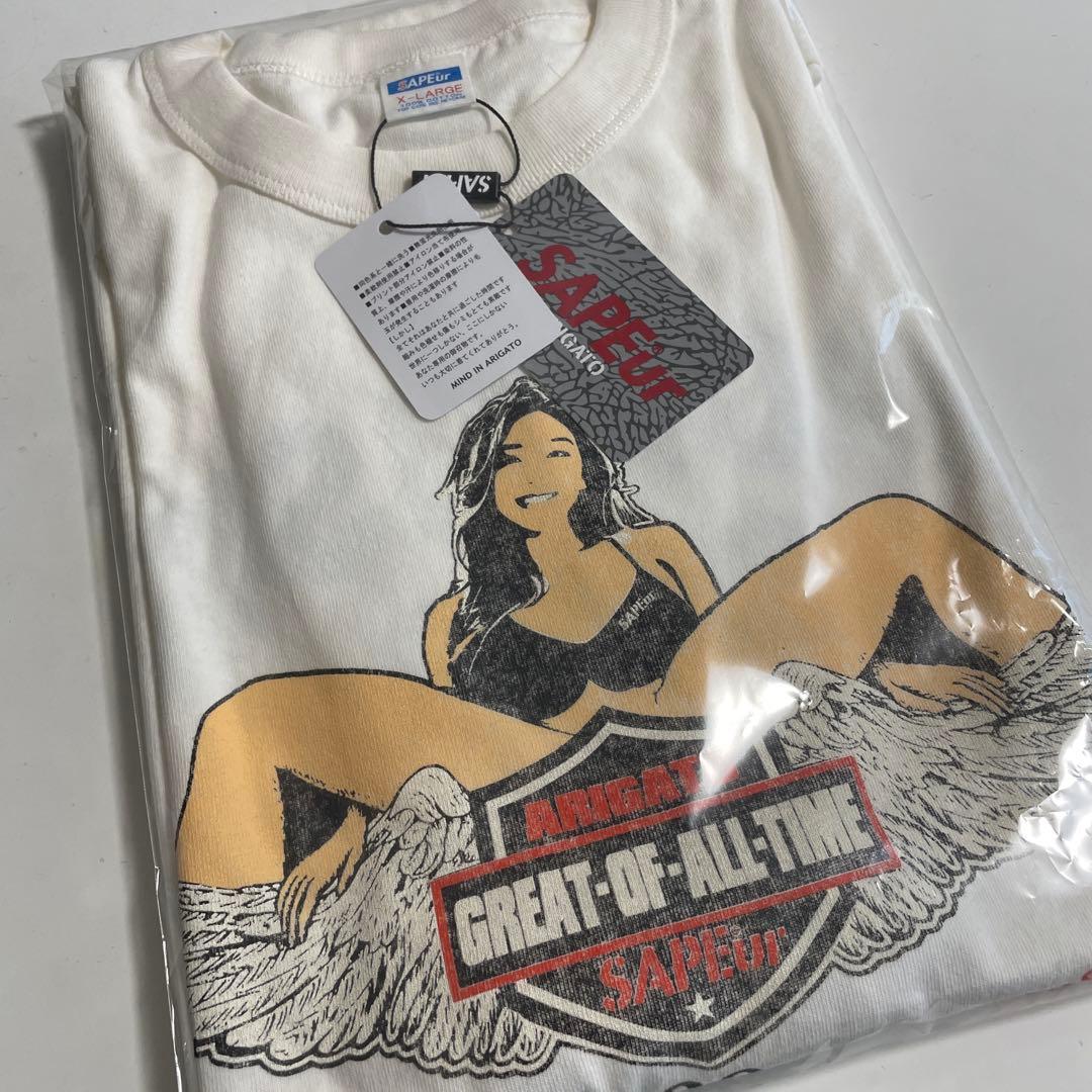 サプール　sapeur BIKEGIRL Tシャツ　XLサイズ Sapeur サプール 2024 GREAT OF ALL TIME BIKEGIRL XXL Tシャツ