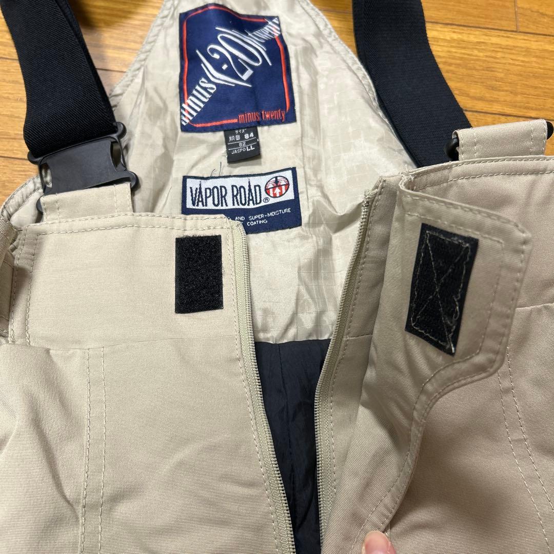 アシックス・minus twenty スノボ スキーウェア メンズ ベージュ