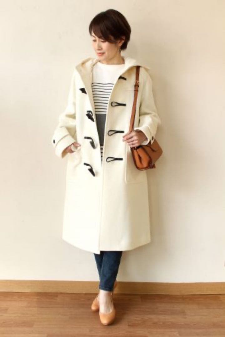 トゥモローランド MACPHEE ウールメルトンダッフルコート 美品 - メルカリ