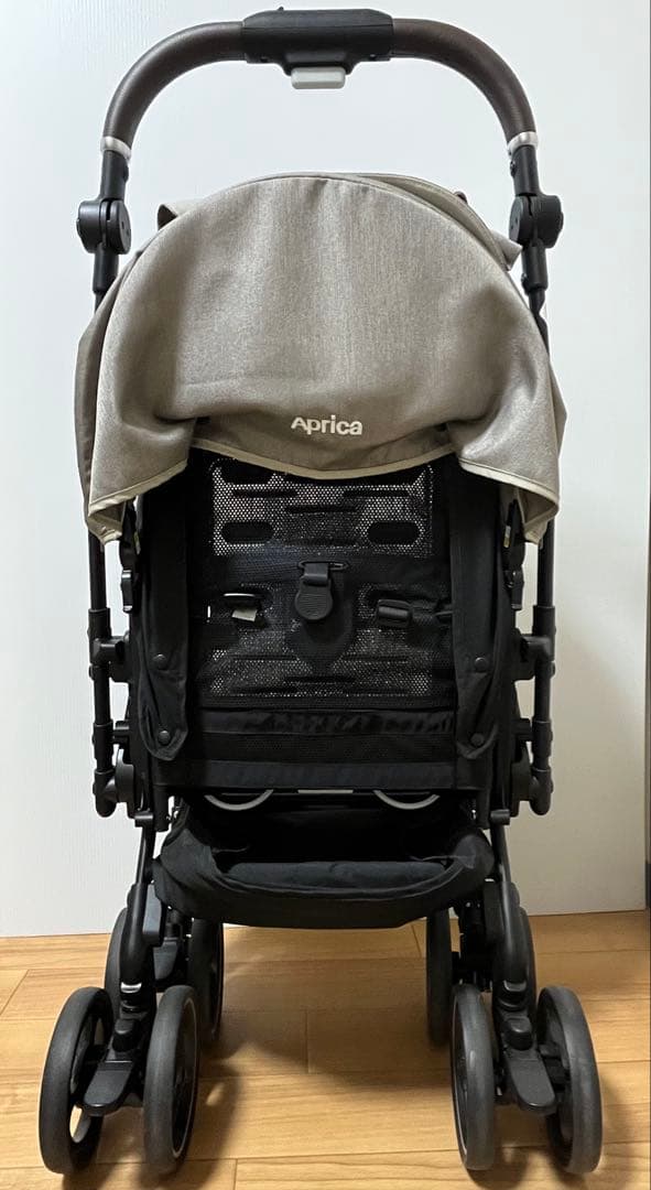 値下げ！美品Aprica アップリカ　ラクーナ　クッションフリープラス ラクーナ クッション フリー プラス A型ベビーカー アップリカ(aprica