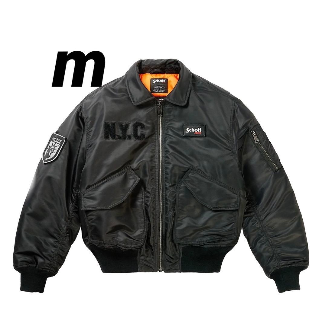 PALACE SCHOTT 90's フィット ボンバージャケット M - メルカリ