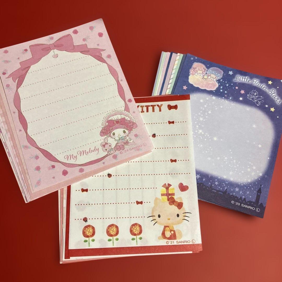 メモ帳 ハローキティ マイメロ キキララ ミニメモ バラメモ 50枚