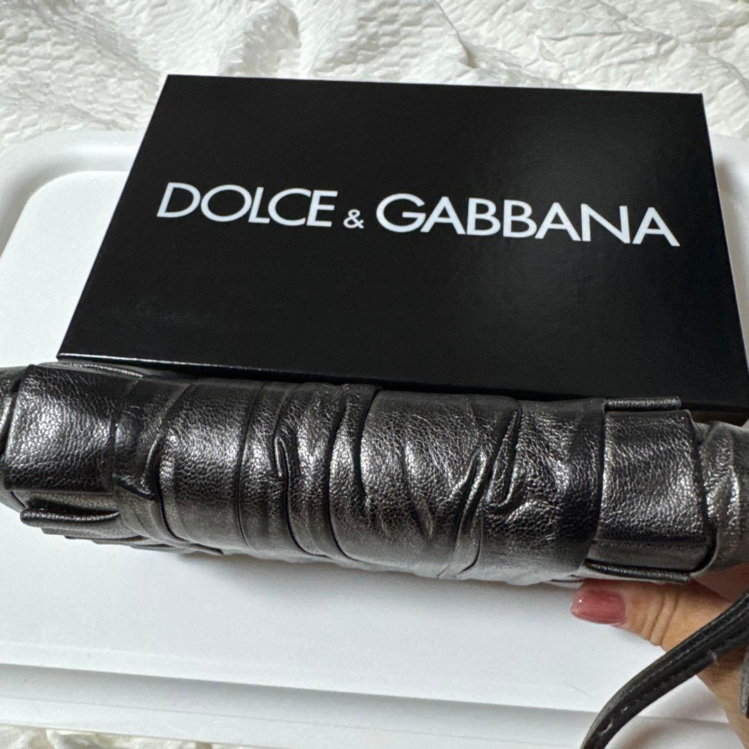 美品！【DOLCE&GABBANA】 フリル長財布
