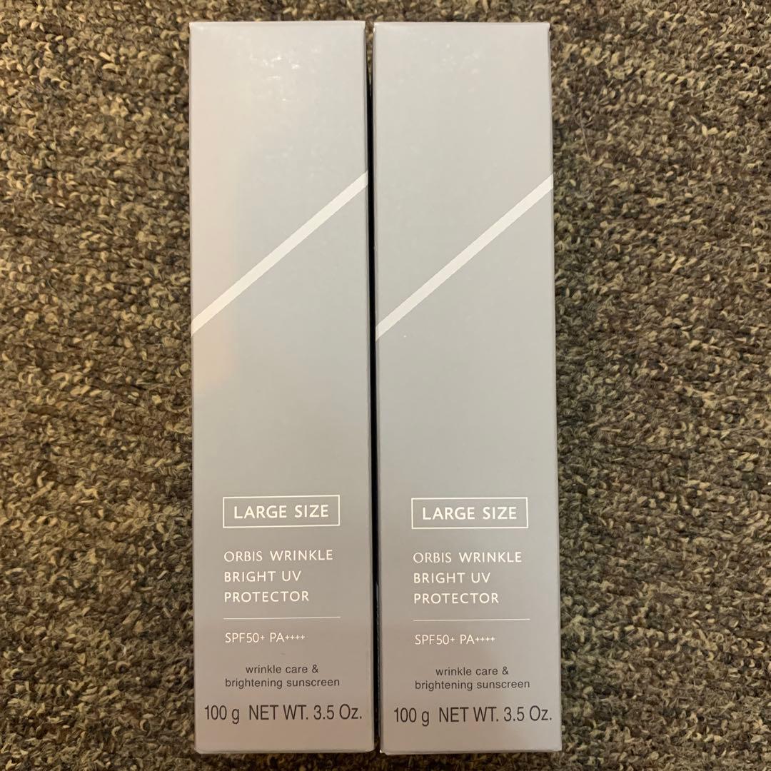 ORBIS　リンクルブライトuvプロテクター ラージサイズ 100g×2 オルビス リンクルブライトUVプロテクター ラージサイズ100g