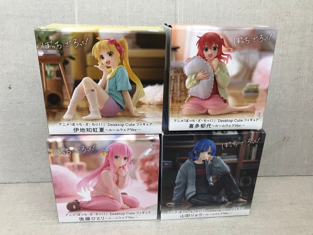 未開封品 『ぼっち・ざ・ろっく！』 Desktop Cute フィギュア 4点