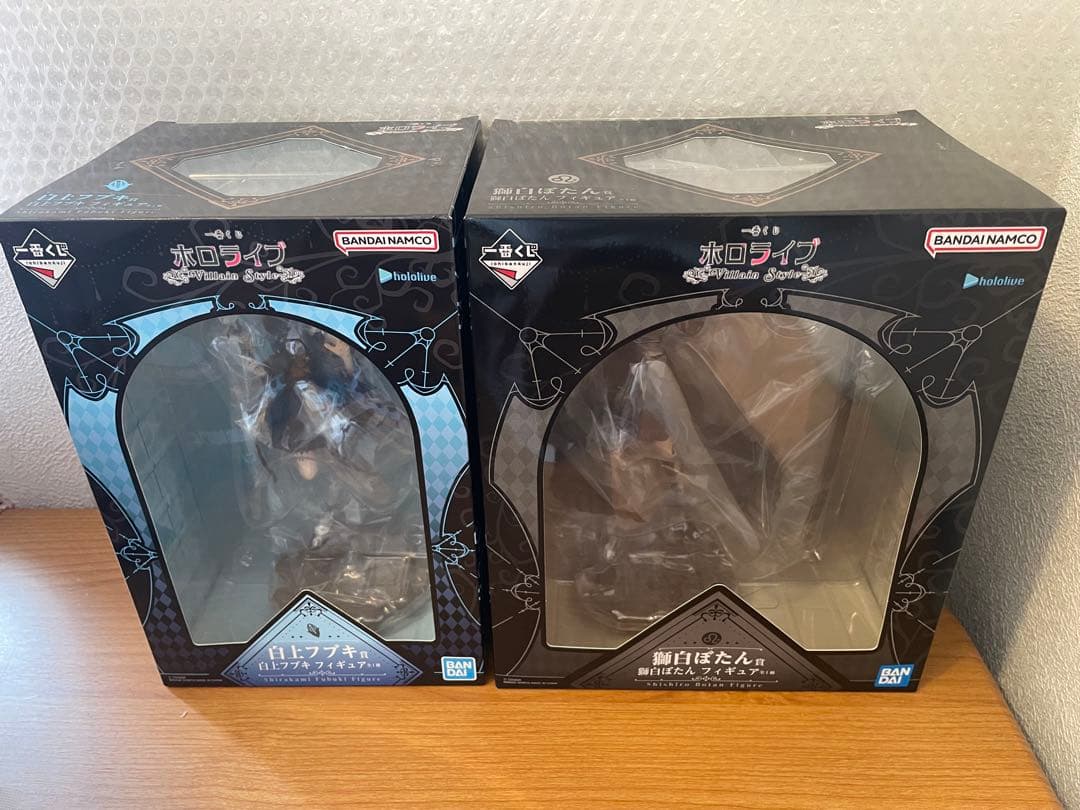 一番くじ　ホロライブ　白上フブキ　獅白ぼたん　フィギュア ホロライブ」新作一番くじのテーマは“ヴィラン”！白上フブキ、大神ミオ