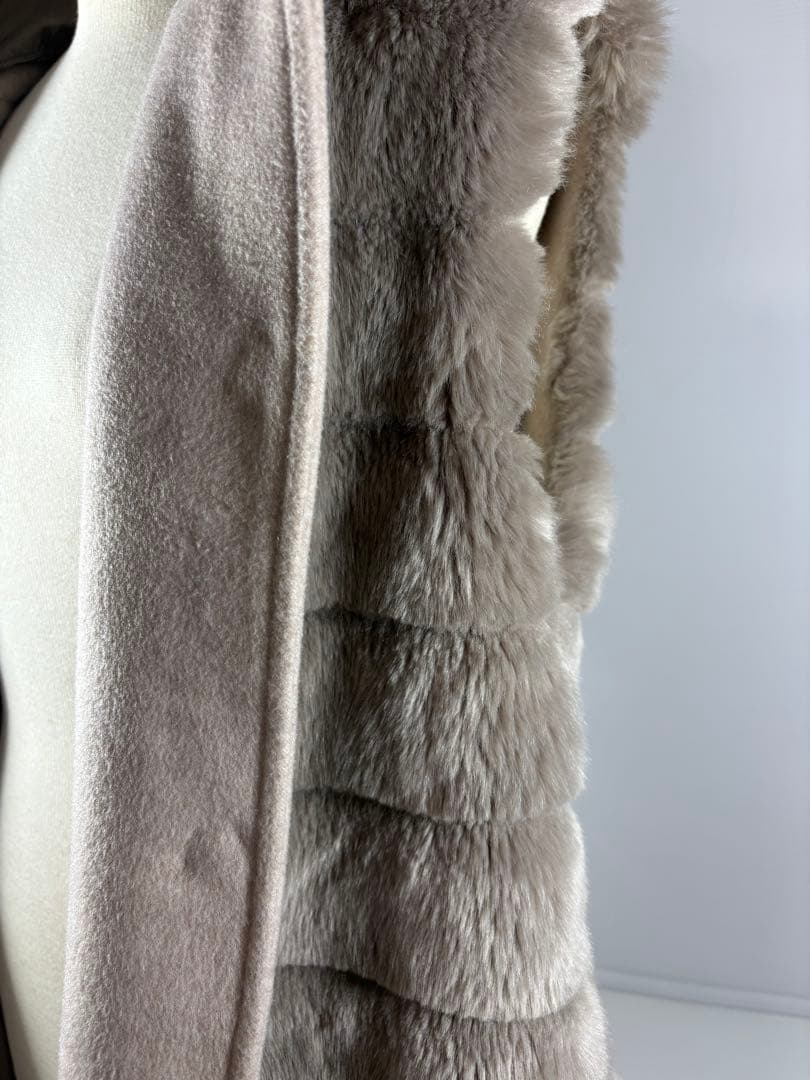 美品】MOORER社 JAY MAYEN ふわふわエコファー ダウンベスト - メルカリ