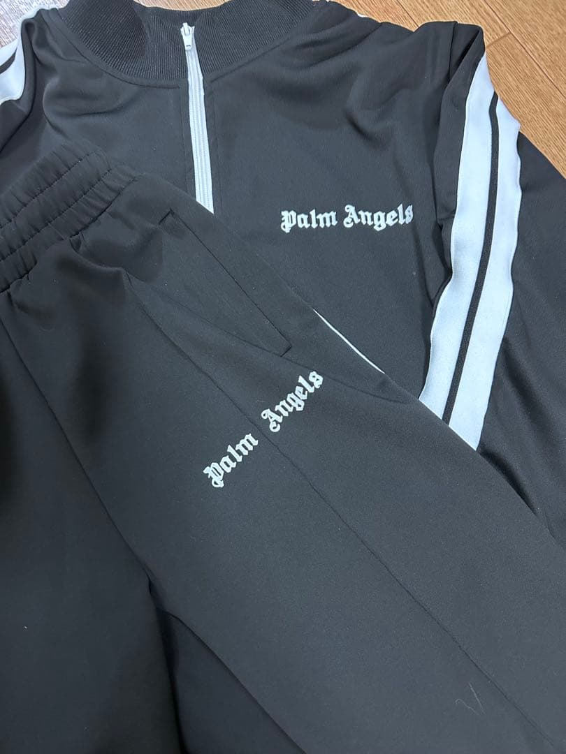 Palm Angels ブラックジャージセット - メルカリ