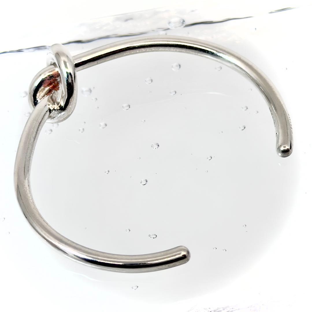 CELINE セリーヌ ノット エクストラ シン ブレスレット バングル S