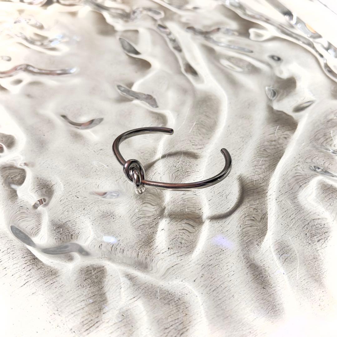 CELINE セリーヌ ノット エクストラ シン ブレスレット バングル S