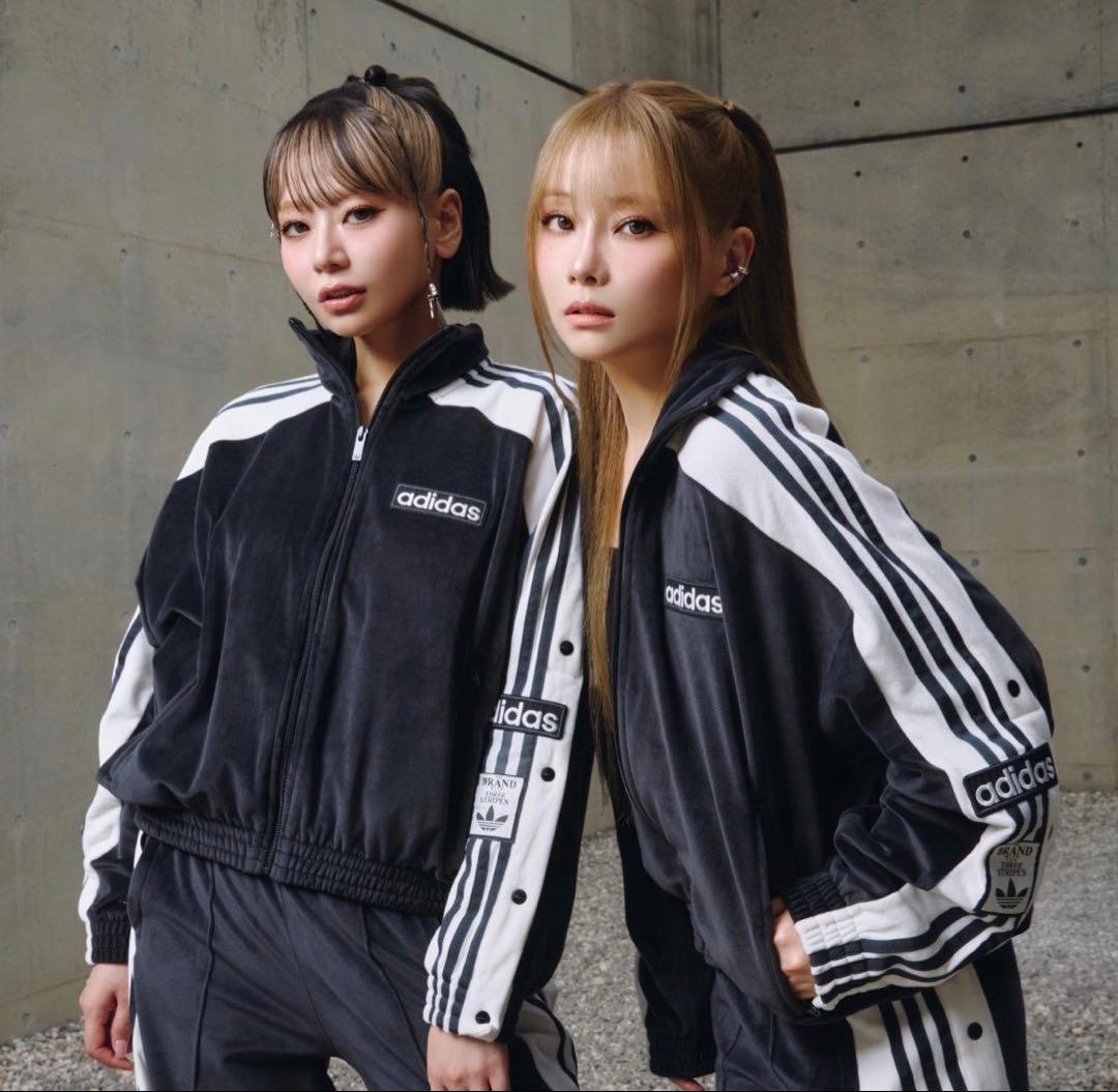早い者勝ちadidas アディダス　アウター　W ADIBREAK VELOUR adidas トラックジャケット W ADIBREAK VELOUR TT - メルカリ