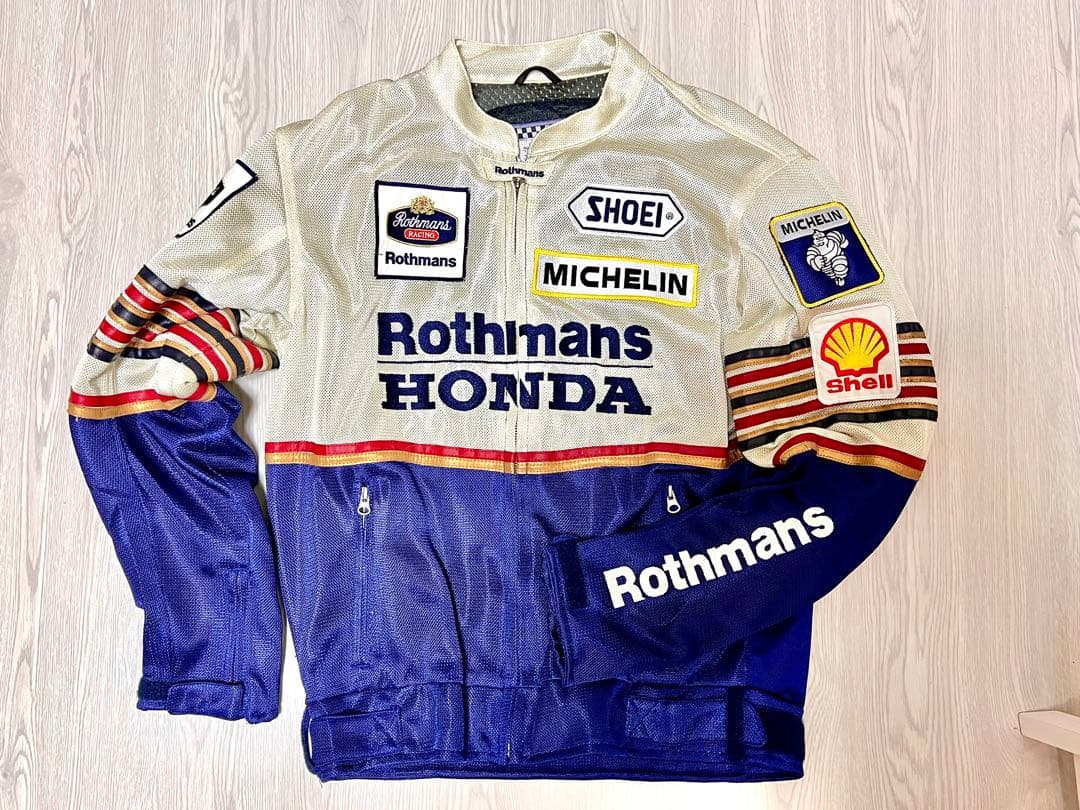 Rothmans Honda メッシュジャケット XL ロスマンズ バイク - メルカリ