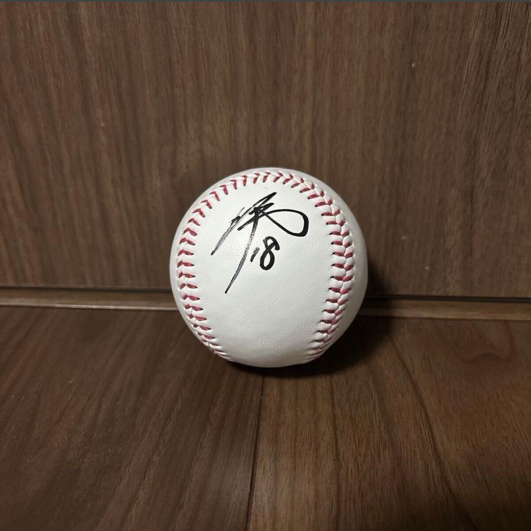 阪神タイガース 伊原陵人選手 直筆サインボール - メルカリ