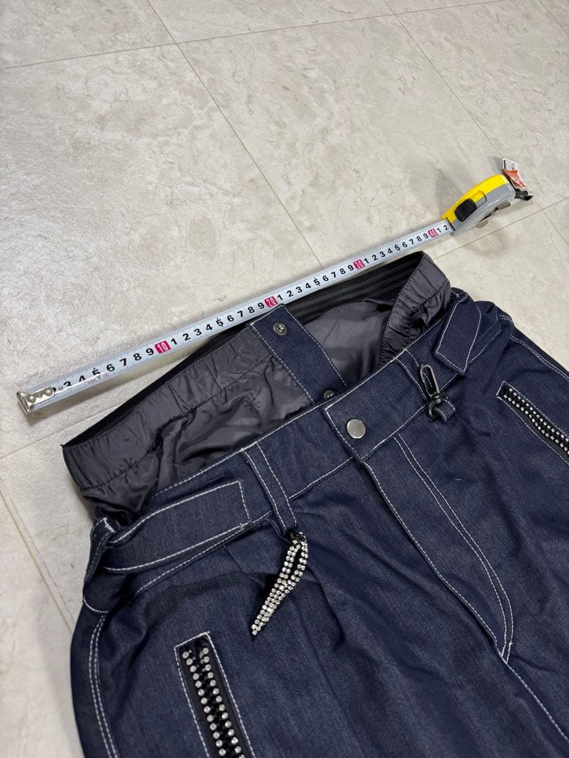 ZEXスワロフスキー】⭐️激レア 上衣M・下L スノーボードウェアセット