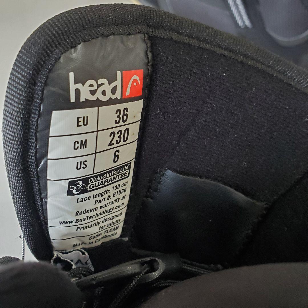 【状態良好】HEAD Galore BOA 23.0cm レディース ブーツ