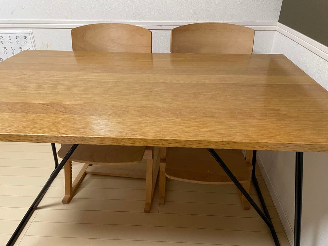 専用♡無印　折りたたみ　ダイニングテーブル　難あり 大宮マルイ】場所を選ばない『折りたたみテーブル・オーク材』｜ 無印良品