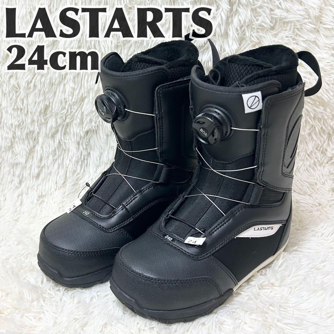 タグ付きLASTARTS スノーボードブーツ 24cm ブラック　レディース LASTARTS（ラスターツ） スノーボード ブーツ BOA メンズ レディース