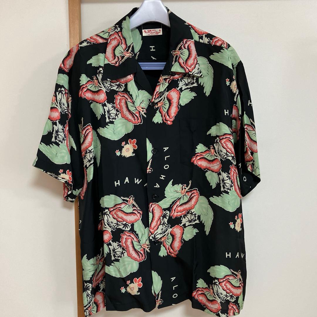 サンサーフ　アロハシャツ　半袖　XL 極美品