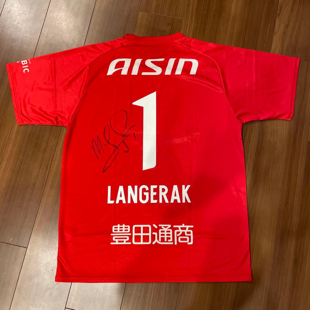 じ*ฅ様 名古屋グランパス ランゲラック サイン ユニフォーム - メルカリ