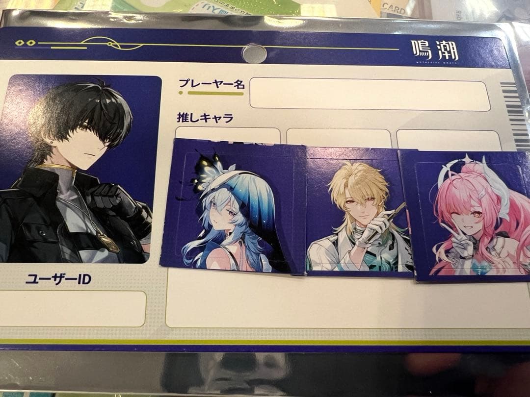 鳴潮 メッセージカード エイメス ステッカー スペシャルライブ 池袋