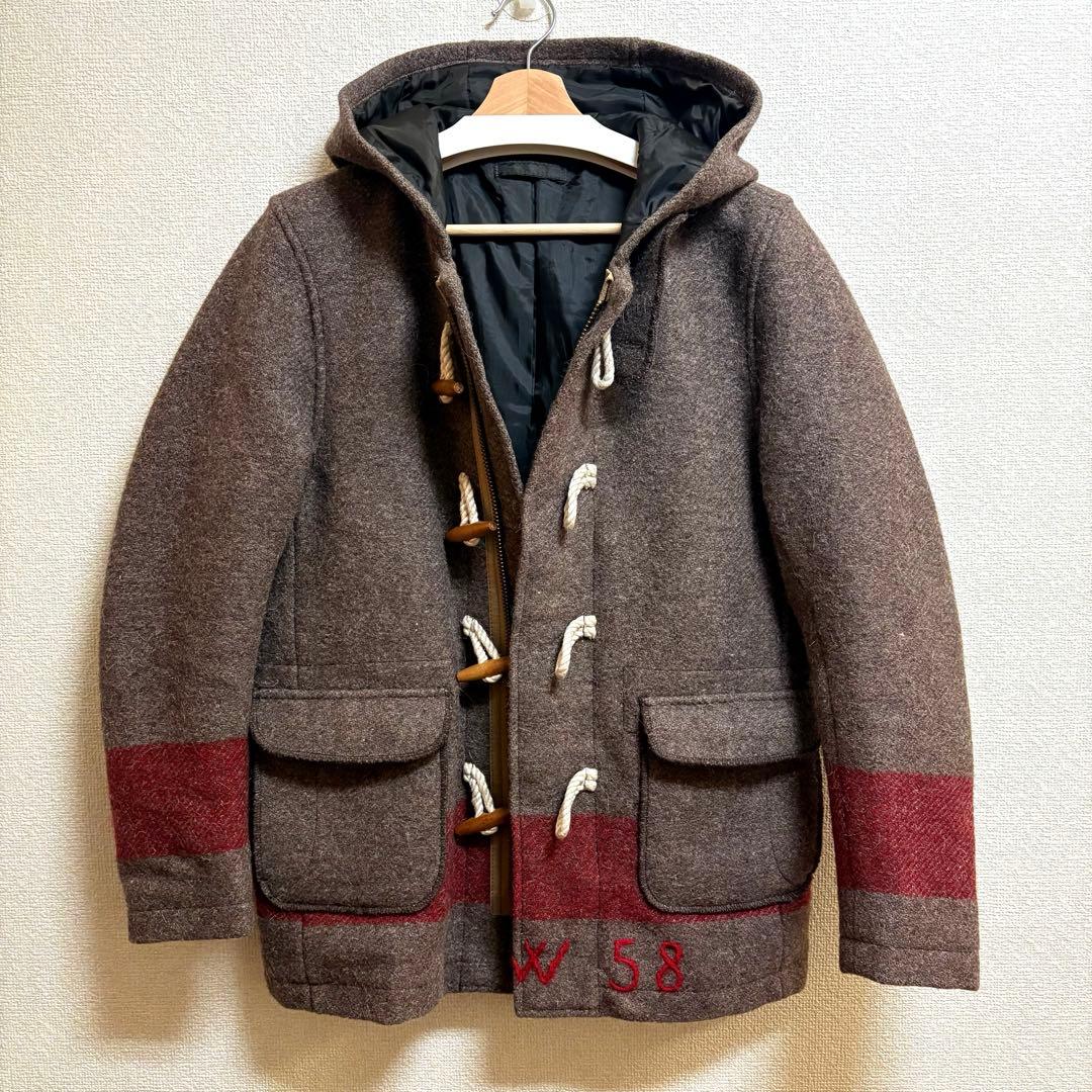 スイス軍 ブランケット リメイク ダッフルコート 【未使用】 - メルカリ