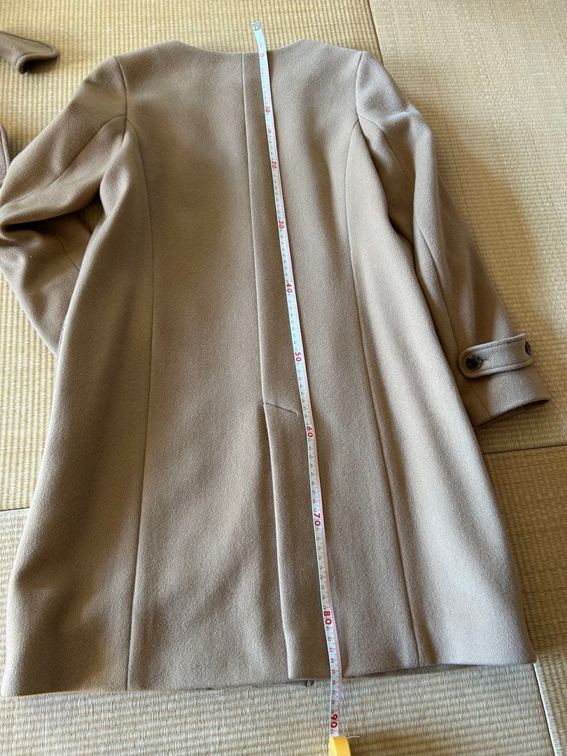 BARNEYS NEWYORKキャメル コート 2way(襟取り外し)