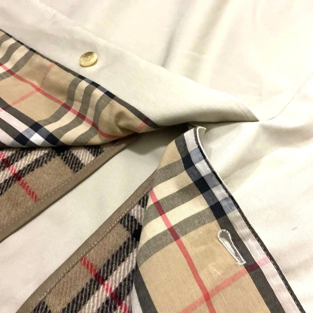 希少ヴィンテージバーバリーBURBERRYステンカラーコート　ノバチェック3L