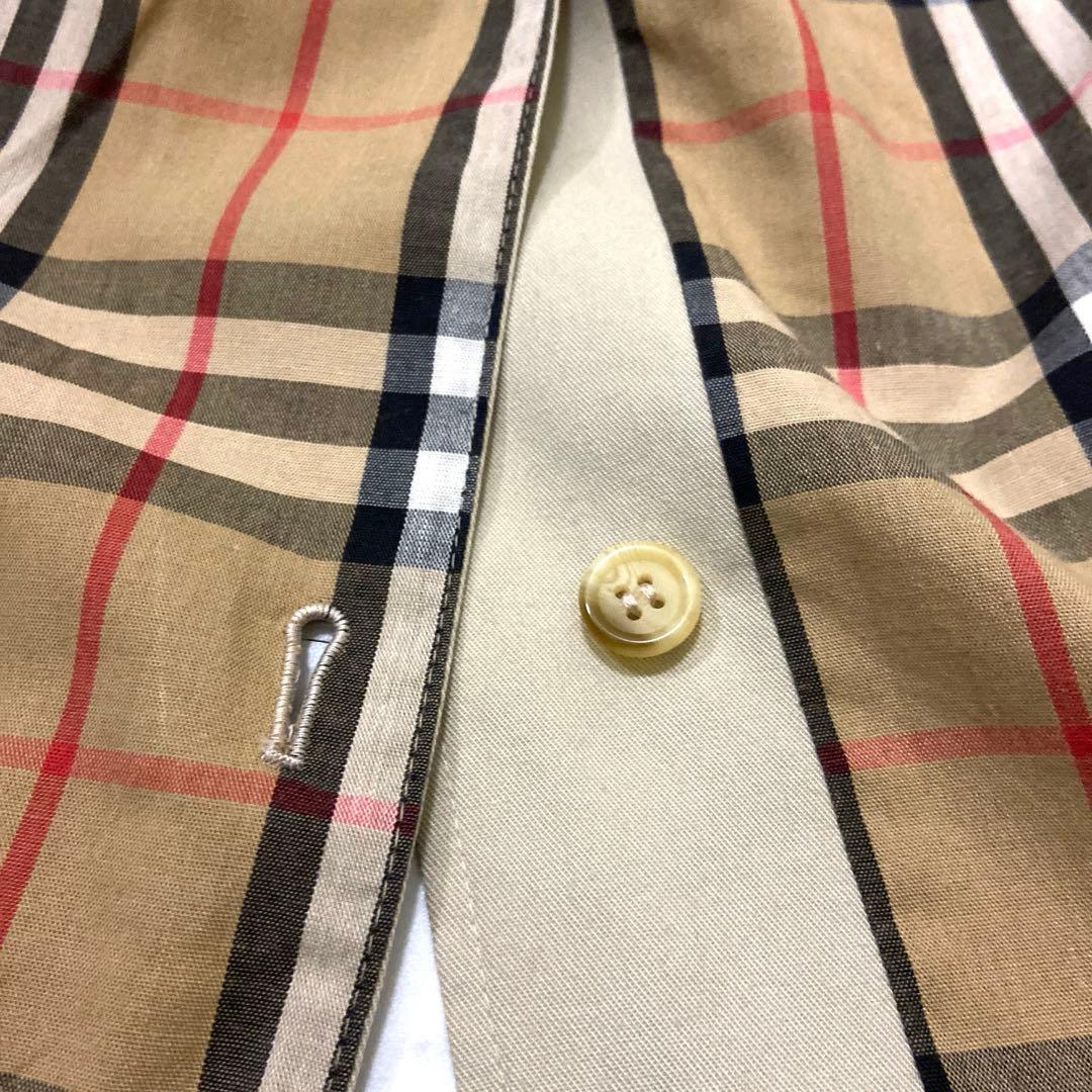 希少ヴィンテージバーバリーBURBERRYステンカラーコート　ノバチェック3L