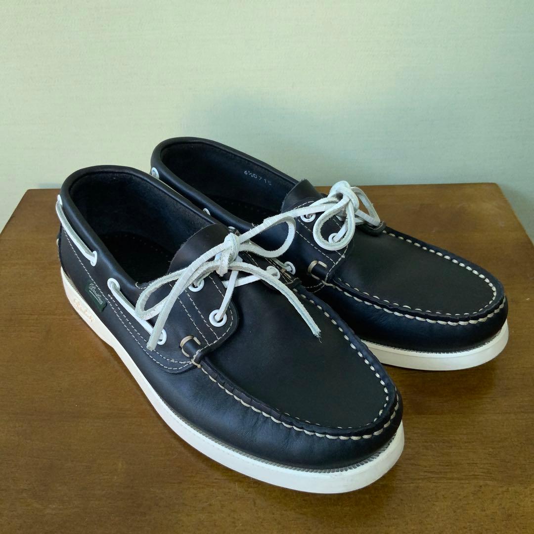 Parabootパラブーツ デッキシューズ バースBARTH ネイビー 6.5 - メルカリ