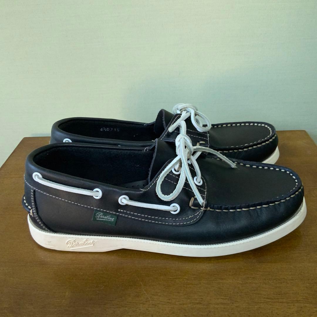 Parabootパラブーツ デッキシューズ バースBARTH ネイビー 6.5 - メルカリ