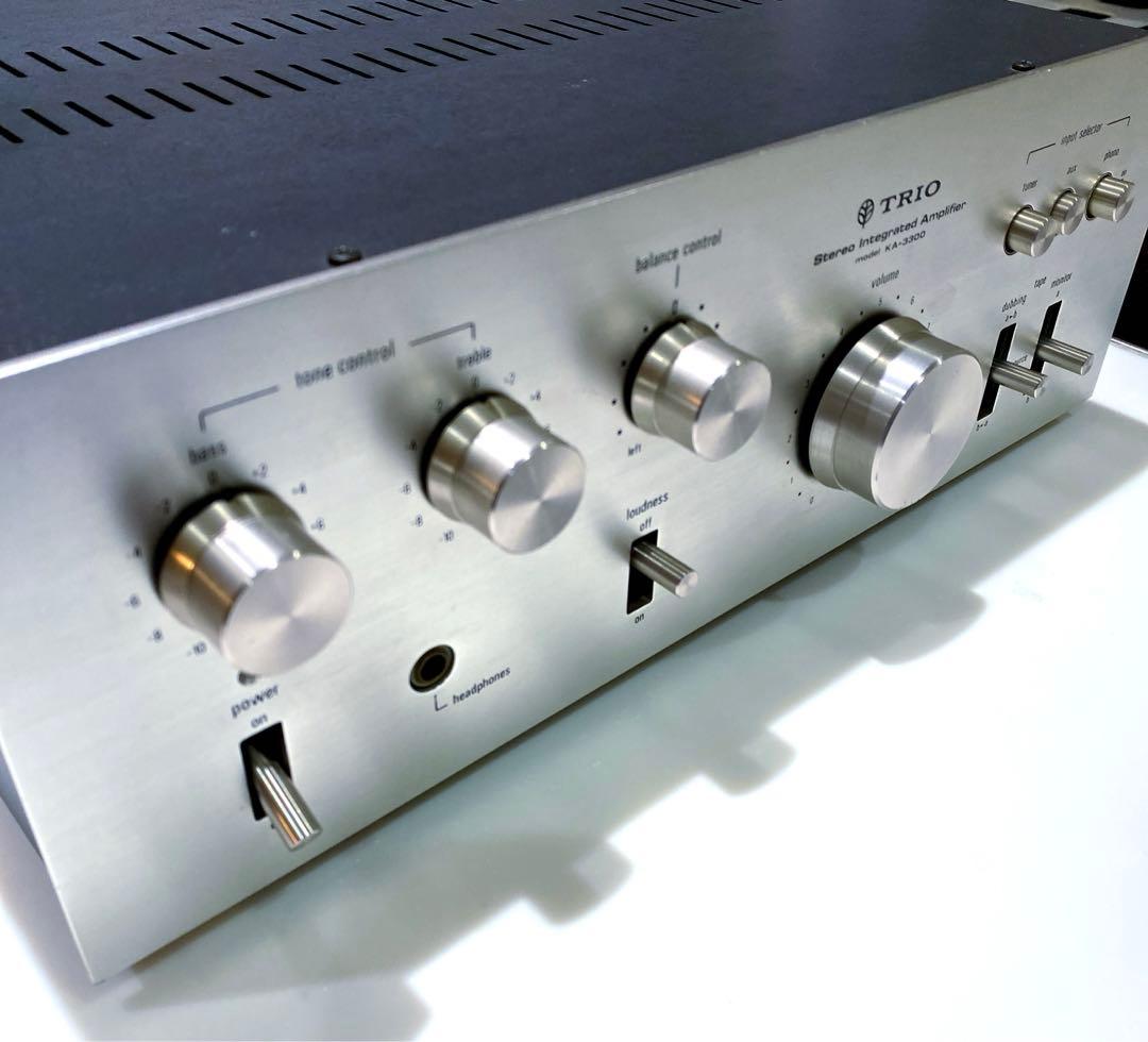 TRIO プリメインアンプ KA-3300 動作品トリオ - メルカリ