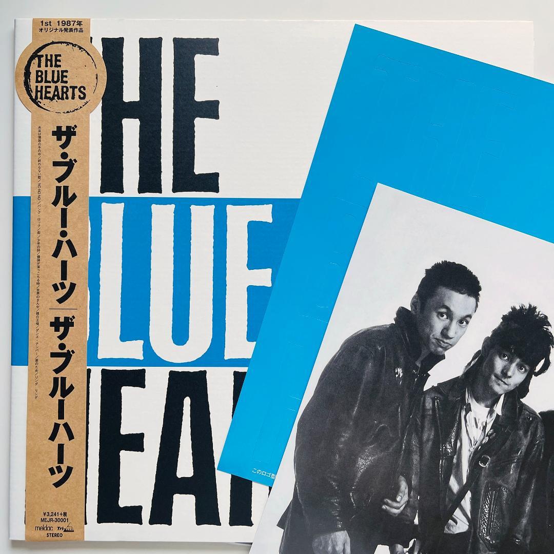 貴重帯付 レコード ステンシル ザ・ブルーハーツ THE BLUE HEARTS